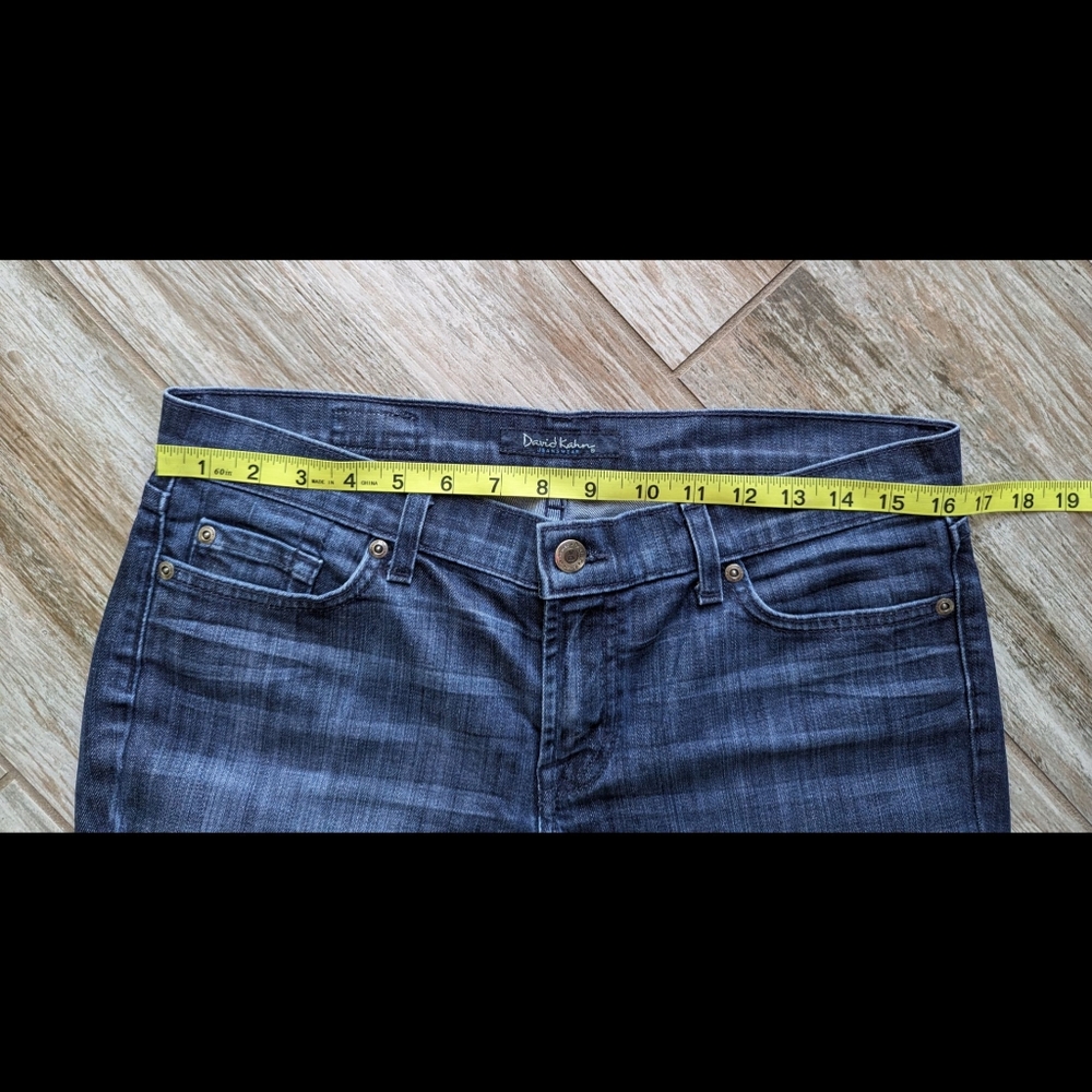 Y2K David Kahn Low Rise Boot Cut Jeans - Picture 4 of 8